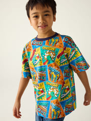 Little Bird by Jools Oliver Multi Short Sleeve Colourful T-Shirts 2 Pack - Image 8 of 8