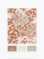 Burnt Orange Forest Floor 10M Wallpaper - Image 4 of 4