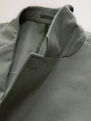 Green Slim Fit TENCEL™ Suit Jacket - Image 8 of 10