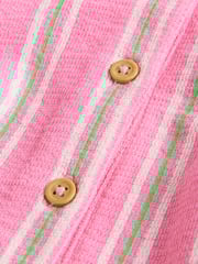 Green and Pink Printed Baby Jersey Rompers 2 Pack - Image 14 of 14