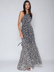 Religion Black Open Back Halterneck Ametrine Maxi Dress - Image 2 of 6