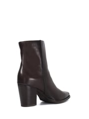 Dune London Tan Brown Paxten Smart Western Ankle Boots - Image 4 of 6