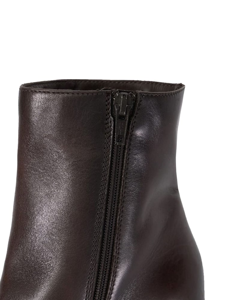 Dune London Tan Brown Paxten Smart Western Ankle Boots - Image 6 of 6