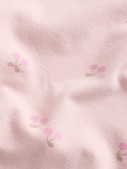 Pink/Cream/Grey Heart 4-pack Short Sleeve Baby Ribbed Top - Image 13 of 13