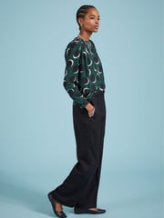 Baukjen Green Dottie Printed Blouse - Image 2 of 5