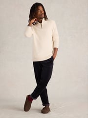 White Stuff, Newport, Pullover aus Merinowolle mit Stehkragen - Bild 1 von 6