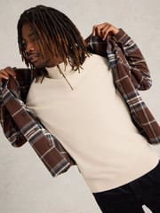 White Stuff, Newport, Pullover aus Merinowolle mit Stehkragen - Bild 4 von 6