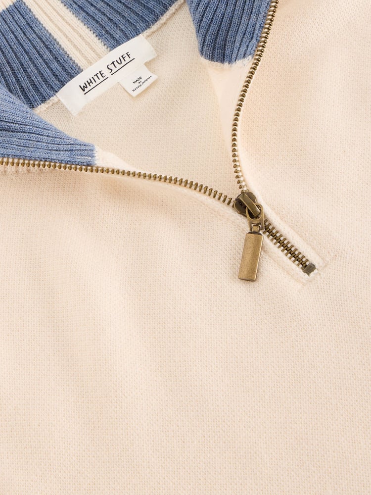 White Stuff, Newport, Pullover aus Merinowolle mit Stehkragen - Bild 6 von 6