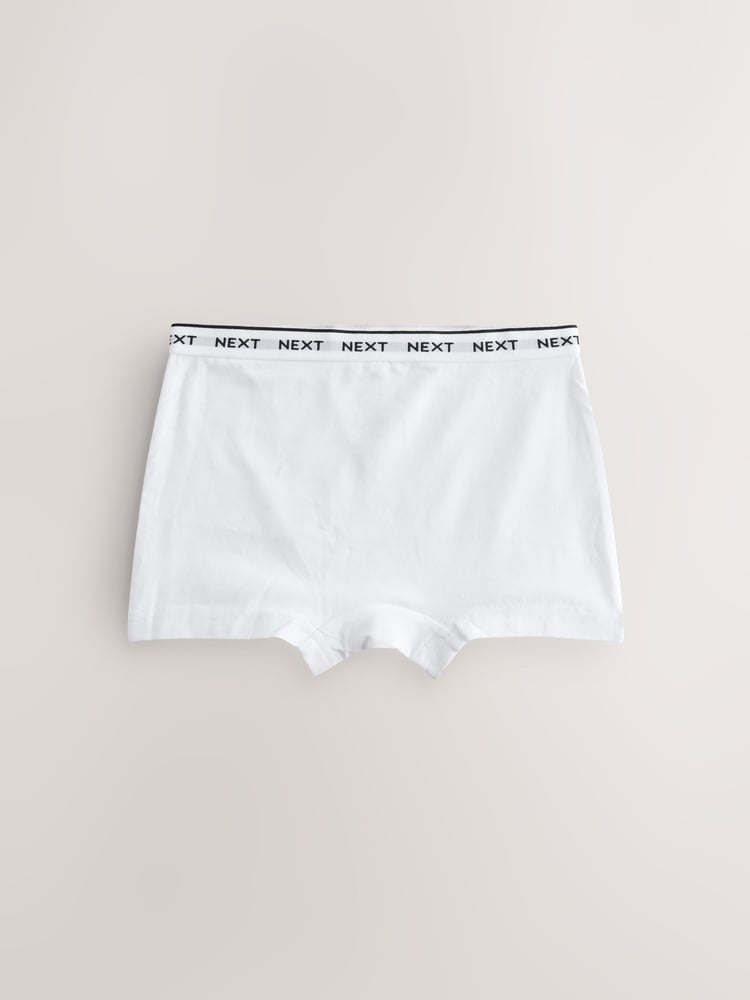 Black/White Short Briefs 5 Pack (2-16yrs) - Image 2 of 8