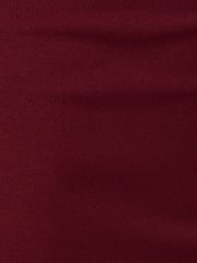Adrianna by Adrianna Papell Red Knit Crepe Halter Gown - Image 7 of 7