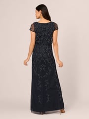 Adrianna Papell Studio Beaded Blouson G Dress - Image 2 of 7