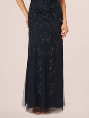 Adrianna Papell Studio Beaded Blouson G Dress - Image 5 of 7