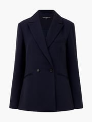 French Connection Blue Florence Twill Blazer - Image 4 of 4