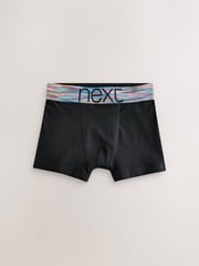 Black with Wizzy Waistband Trunks 5 Pack (1.5-16yrs) - Image 2 of 5