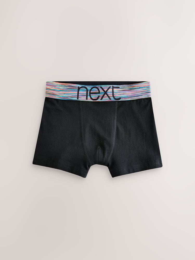 Black with Wizzy Waistband Trunks 5 Pack (1.5-16yrs) - Image 2 of 5