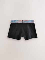 Black with Wizzy Waistband Trunks 5 Pack (1.5-16yrs) - Image 3 of 5