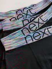 Black with Wizzy Waistband Trunks 5 Pack (1.5-16yrs) - Image 4 of 5