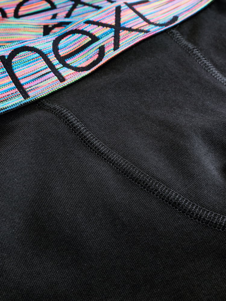 Black with Wizzy Waistband Trunks 5 Pack (1.5-16yrs) - Image 5 of 5