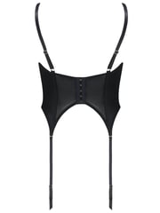 Pour Moi Black India Eyelash Cropped Basque - Image 6 of 6