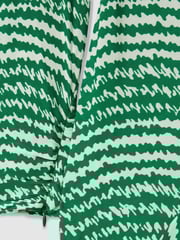 Florere Green Asymmetric Midi Dress - Image 7 of 8