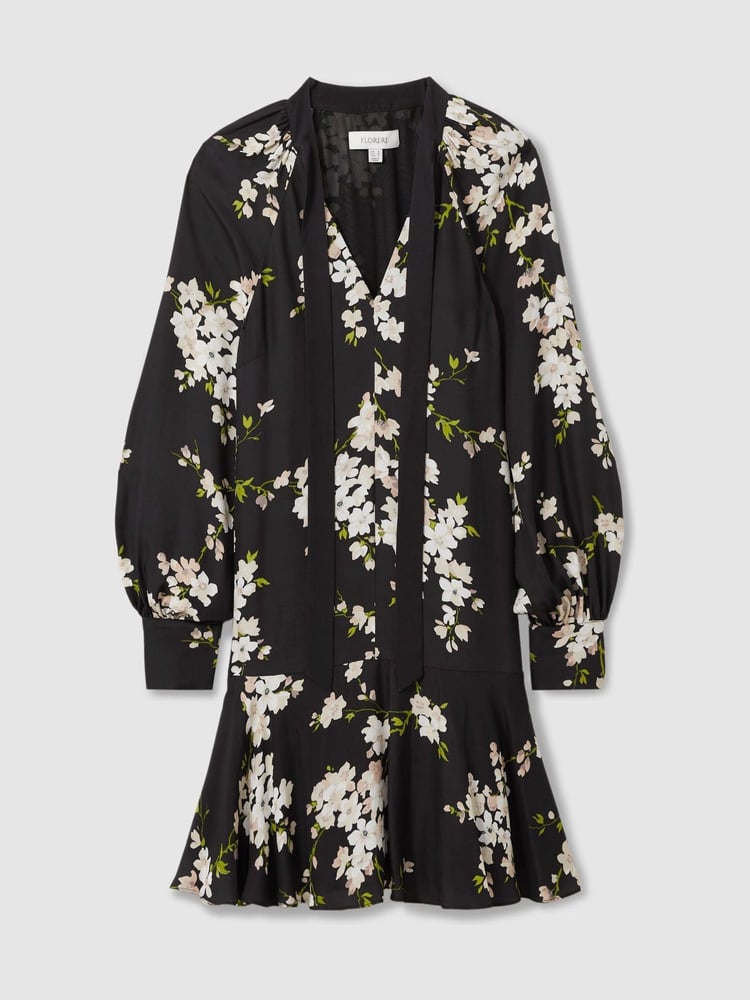 Florere Dropped Waist Mini Dress - Image 2 of 7