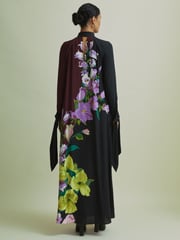 Florere Tie Cuff Maxi Column Dress - Image 6 of 7
