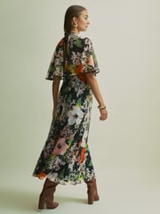 Florere Cape Detail Midi Dress - Image 6 of 7
