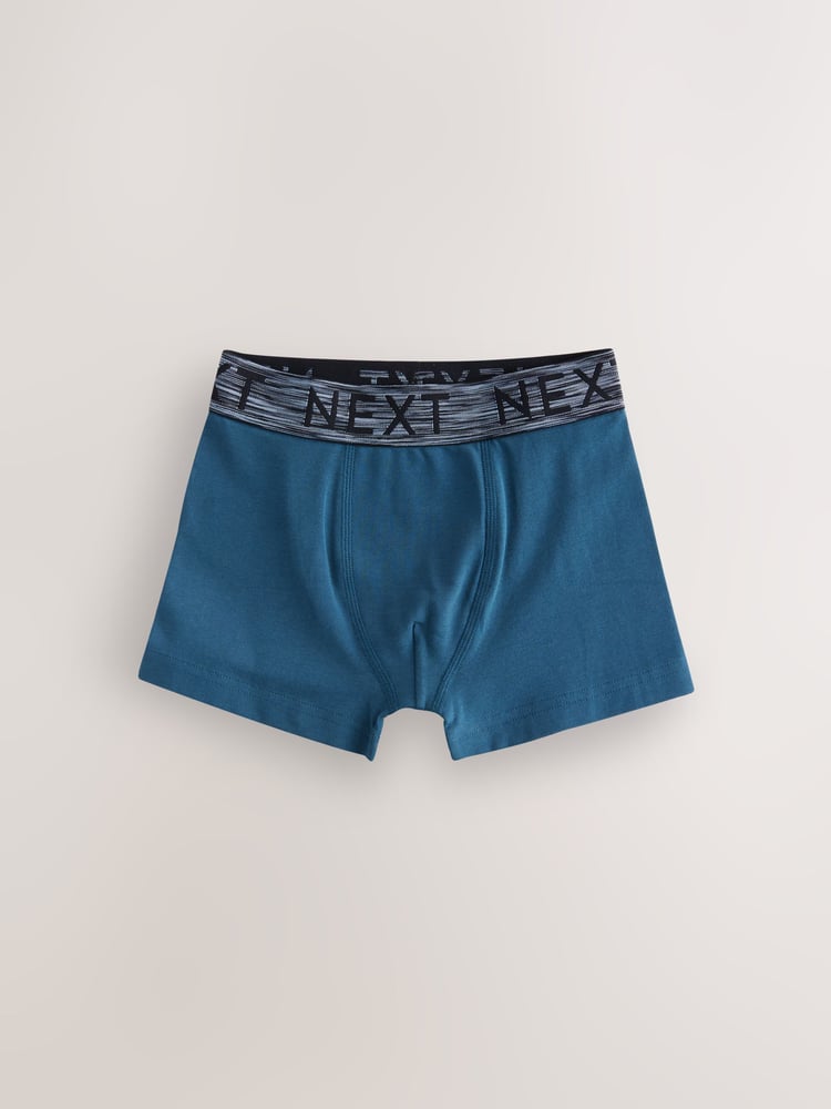 Tonal Blue Trunks 5 Pack (1.5-16yrs) - Image 2 of 8