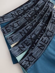 Tonal Blue Trunks 5 Pack (1.5-16yrs) - Image 7 of 8