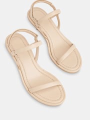 Whistles Nude Enslee Heeled Sandals - Image 2 of 4