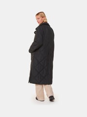 Whistles – Alice – langer, gesteppter Mantel in Schwarz - Bild 2 von 5