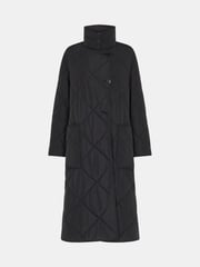 Whistles – Alice – langer, gesteppter Mantel in Schwarz - Bild 5 von 5
