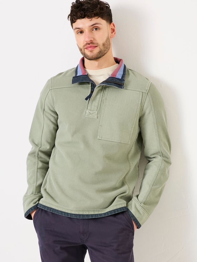 FatFace Airlie Sage Green Utility Airlie - Image 1 of 5