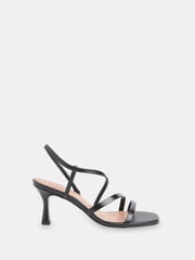 Whistles Black Tenley Strappy Heeled Sandals - Image 1 of 5