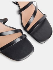 Whistles Black Tenley Strappy Heeled Sandals - Image 3 of 5