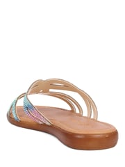 Pavers Multi Embellished Mule Sandals - Image 3 of 5