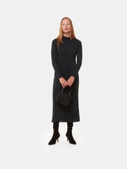 Whistles Hot Fix Jersey Midi Black Dress - Image 2 of 6