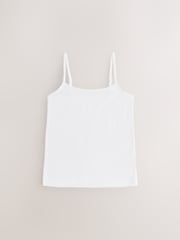 White 3 Pack Cami Vest (1.5-16yrs) - Image 2 of 7