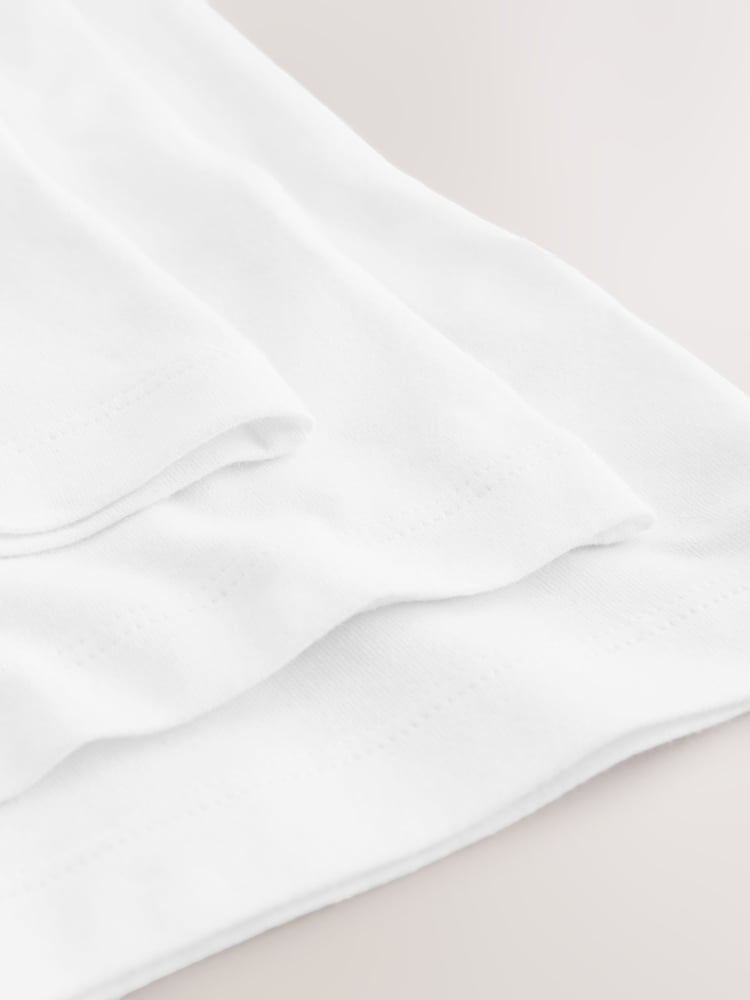 White 3 Pack Cami Vest (1.5-16yrs) - Image 7 of 7