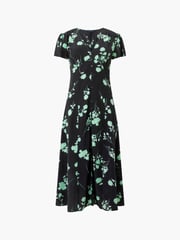 French Connection Black V-Neck Alessandra Delphine Dress - Image 4 of 4