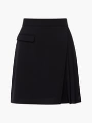 French Connection Black Pleated Harrie Suiting Skirt - Image 4 of 4