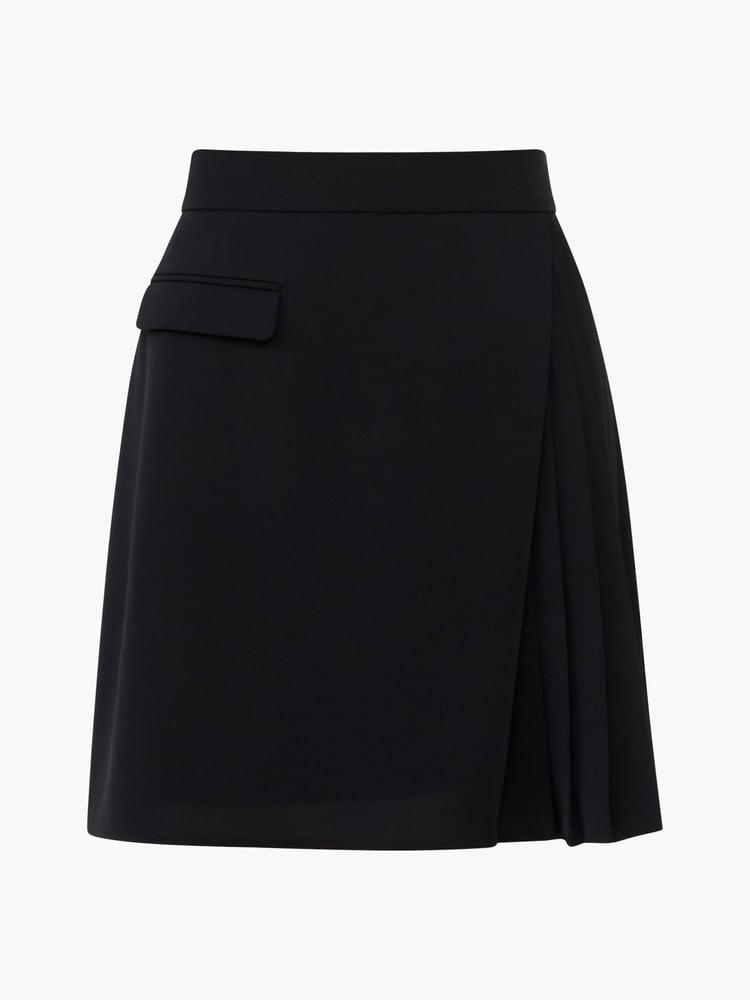 French Connection Black Pleated Harrie Suiting Skirt - Image 4 of 4
