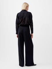 French Connection Black Wide Leg Harrie Suiting Trousers - Image 2 of 4