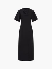 French Connection Black Fenix Satin Dress - Image 1 of 1
