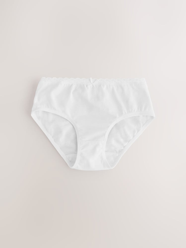 White Briefs 5 Pack (1.5-16yrs) - Image 2 of 9