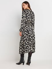 Long Tall Sally Natural Long Sleeve Midi Dress - Image 3 of 5