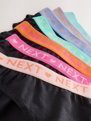 Black Bikini Briefs 7 Pack (5-16yrs) - Image 11 of 11