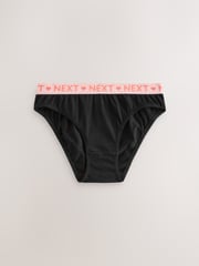 Black Bikini Briefs 7 Pack (5-16yrs) - Image 2 of 11