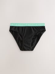 Black Bikini Briefs 7 Pack (5-16yrs) - Image 3 of 11