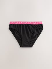 Black Bikini Briefs 7 Pack (5-16yrs) - Image 4 of 11